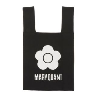 MARY QUANT - マリークワント　ニットマルシェ　ニットバッグ　黒