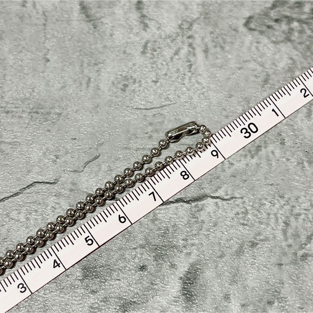 HYSTERIC GLAMOUR(ヒステリックグラマー)の美品 HYSTERIC GLAMOUR スカル HG ロゴ ネックレス メンズのアクセサリー(ネックレス)の商品写真