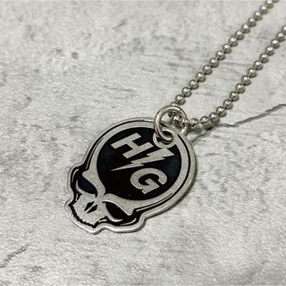 HYSTERIC GLAMOUR - 美品 HYSTERIC GLAMOUR スカル HG ロゴ ネックレス