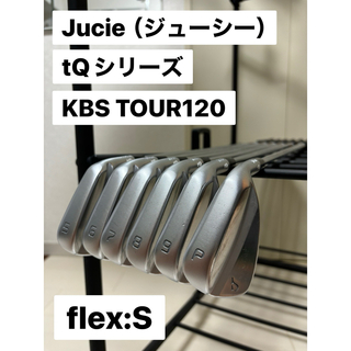 【美品】Jucie ジューシー　tQ アイアンセット　KBS(クラブ)