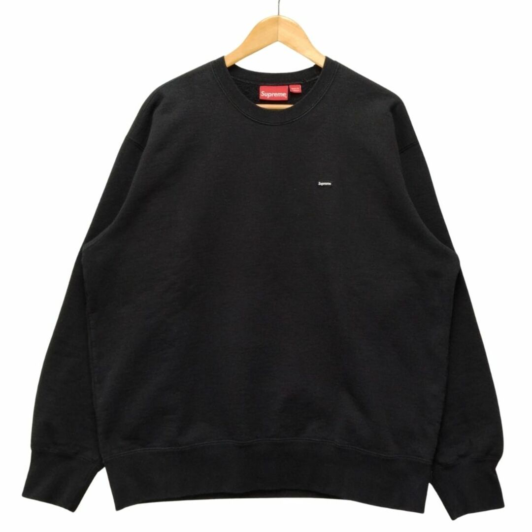 Supreme(シュプリーム)のSUPREME シュプリーム Small Box Logo Crewneck スモール ボックスロゴ クルーネック スウェット ブラック サイズL 正規品 / 34037 メンズのトップス(スウェット)の商品写真