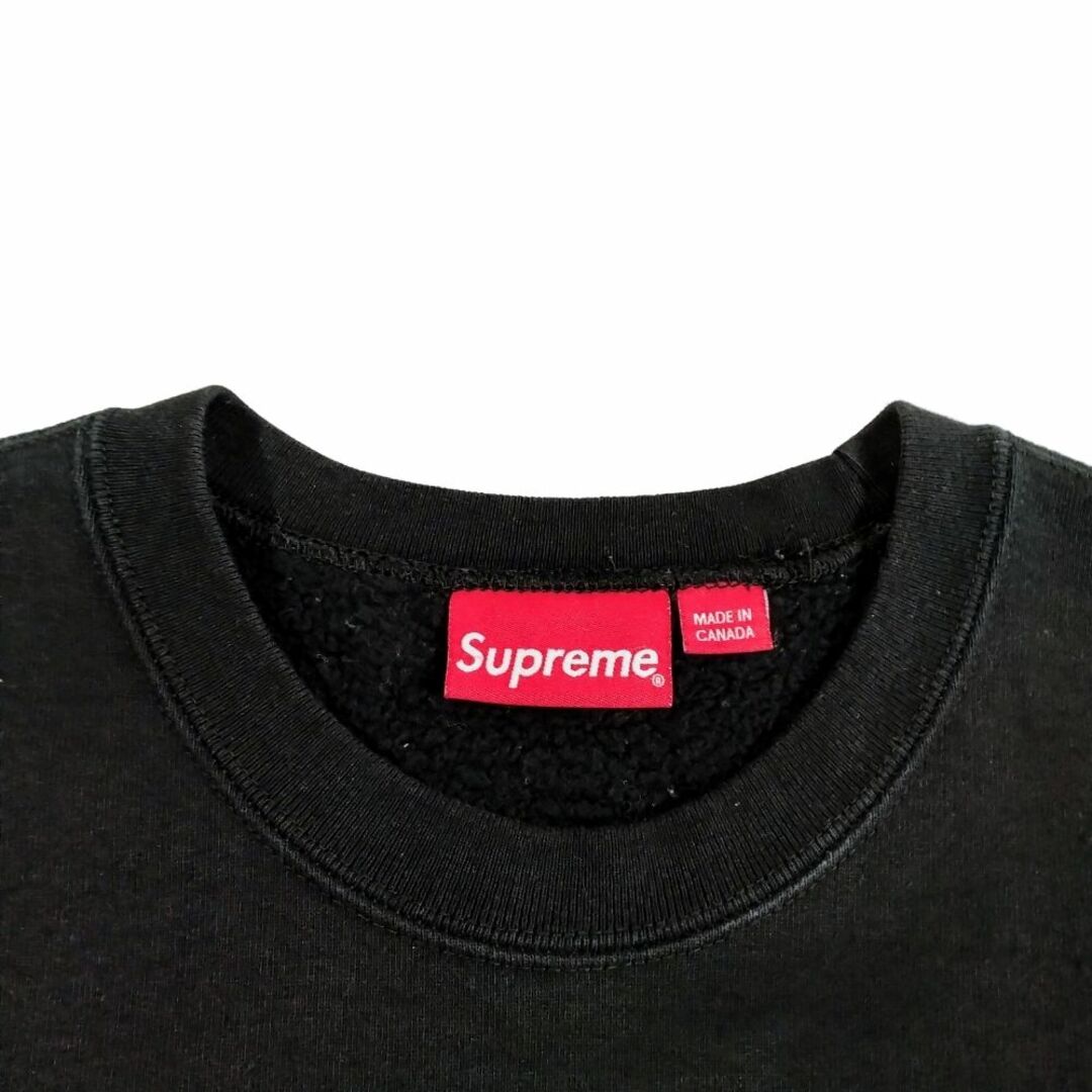 Supreme(シュプリーム)のSUPREME シュプリーム Small Box Logo Crewneck スモール ボックスロゴ クルーネック スウェット ブラック サイズL 正規品 / 34037 メンズのトップス(スウェット)の商品写真