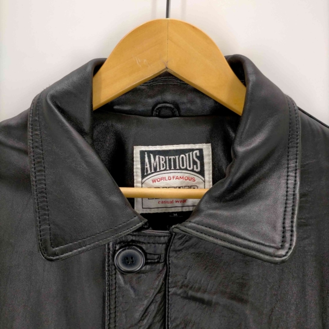 AMBITIOUS(アンビシャス) 90s ラムレザージャケット メンズ メンズのジャケット/アウター(レザージャケット)の商品写真