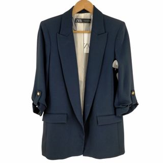 ザラ(ZARA)のZARA(ザラ) BLAZER WITH ROLLED-UP SLEEVES(テーラードジャケット)