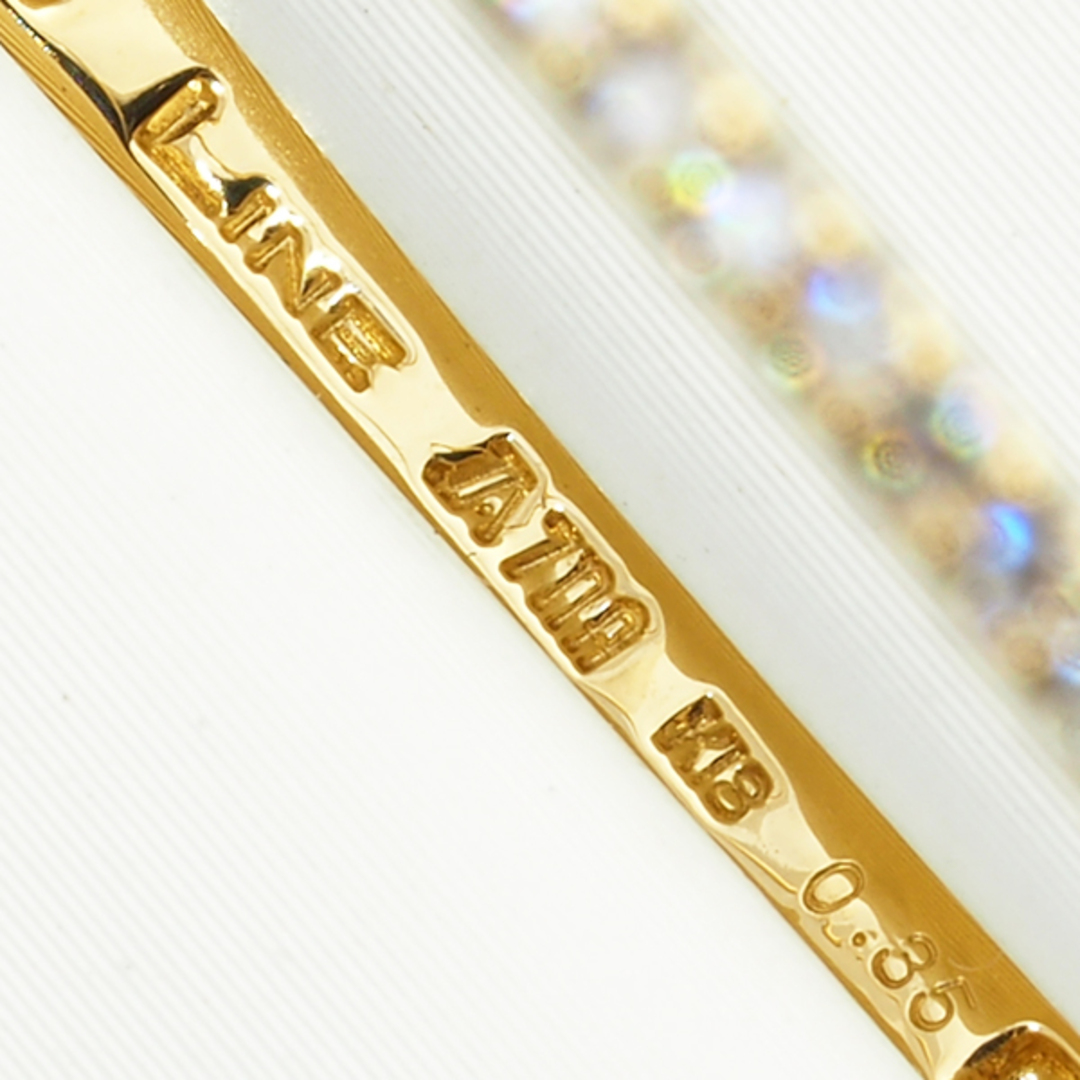 DE BEERS - LINE ブレスレット ダイヤ 0.35ct ライン バングル DE BEERS - LINE ブレスレット ダイヤ 0.35ct ライン バングル