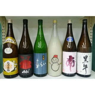 人気日本酒一升瓶×6本