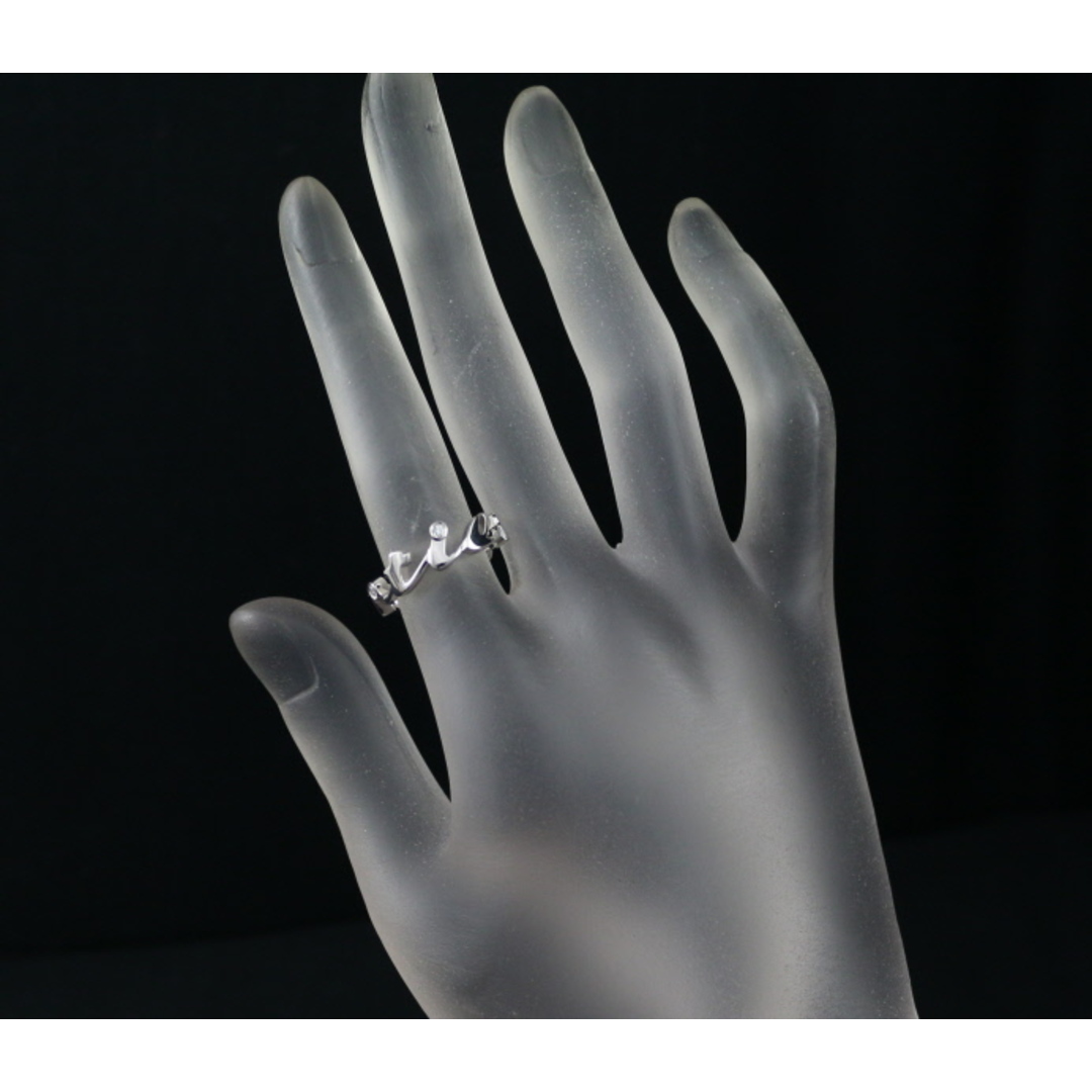 Cartier(カルティエ)のカルティエ リング ダイヤ シグネチャー 3P 50号 K18WG  レディースのアクセサリー(リング(指輪))の商品写真