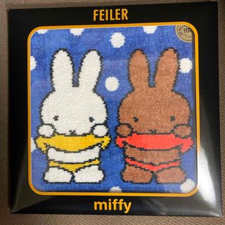 フェイラー(FEILER)のフェイラー　ミッフィーコラボ　メラニードット　パッケージ付き(ハンカチ)