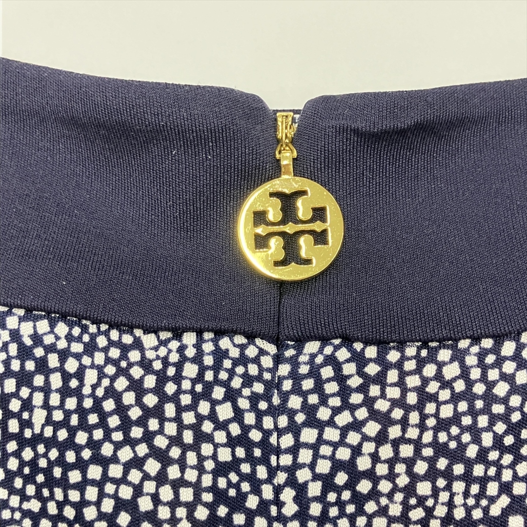 Tory Burch(トリーバーチ)のトリーバーチ Tory Burch ワンピース シルク ネイビー SS（XS） レディース【中古】 レディースのワンピース(その他)の商品写真