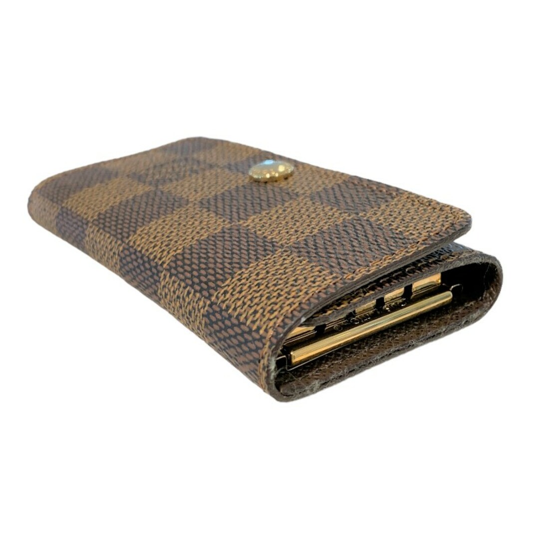 LOUIS VUITTON(ルイヴィトン)の　ルイ・ヴィトン LOUIS VUITTON ミュルティクレ4　 N62631 ダミエ PVCコーティングキャンバス×レザー ユニセックス キーケース レディースのファッション小物(キーホルダー)の商品写真