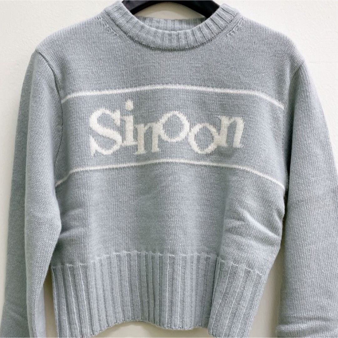 【Sinoon】SINOON PULLOVER KNIT LIGHTBLUE  レディースのトップス(ニット/セーター)の商品写真