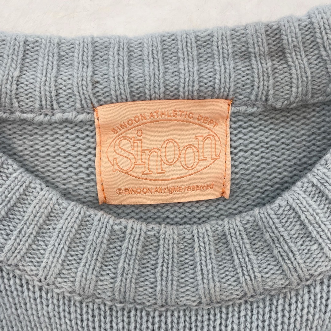 【Sinoon】SINOON PULLOVER KNIT LIGHTBLUE  レディースのトップス(ニット/セーター)の商品写真