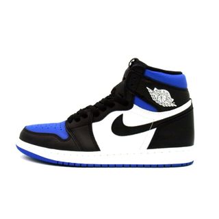 ナイキ(NIKE)のナイキ NIKE ■ 【 AIR JORDAN 1 RETRO HIGH OG Royal Toe 555088 041 】 エア ジョーダン 1 ハイ ロイヤル トゥ 2020 スニーカー　h0502(スニーカー)