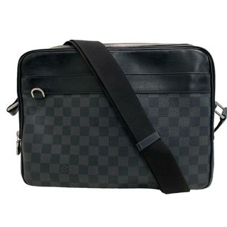 ルイヴィトン(LOUIS VUITTON)のルイヴィトン LOUIS VUITTON ショルダーバッグ
 ダミエ グラフィット トロカデロ メッセンジャーMM N40088 ブラック(ショルダーバッグ)