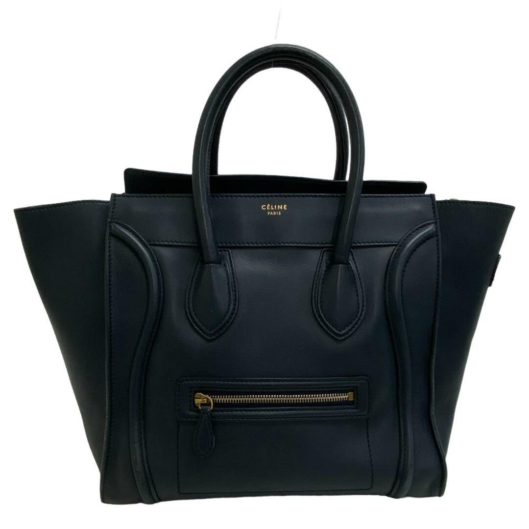 celine(セリーヌ)のセリーヌ CELINE ハンドバッグ
 ミニショッパー ラゲージ ネイビー レディースのバッグ(ハンドバッグ)の商品写真