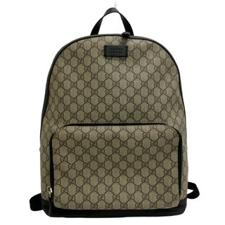 グッチ(Gucci)のグッチ GUCCI リュック・デイパック
 GGスプリーム 406370 ベージュ(リュック/バックパック)