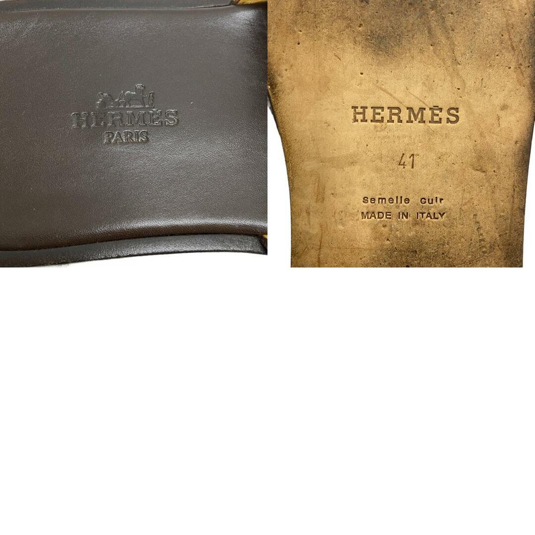 Hermes(エルメス)のエルメス HERMES サンダル
 イズミール 41 ブラウン メンズの靴/シューズ(サンダル)の商品写真