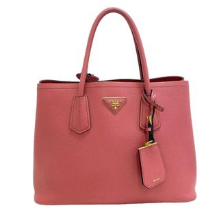 プラダ(PRADA)のプラダ PRADA ハンドバッグ
 サフィアーノキュイール B2756T  ピンク(ハンドバッグ)