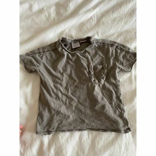 ザラキッズ(ZARA KIDS)のZARAザラキッズ　Tシャツ　アシッドグレー　男女兼用　(Ｔシャツ)