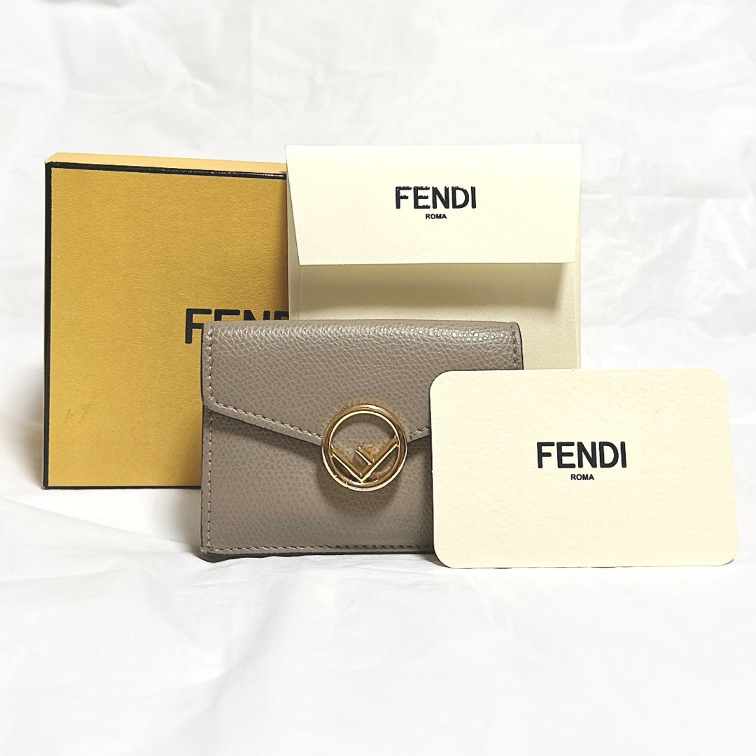 FENDI(フェンディ)のFENDI フェンディ F is 財布 三つ折り マイクロ ウォレット レディースのファッション小物(財布)の商品写真