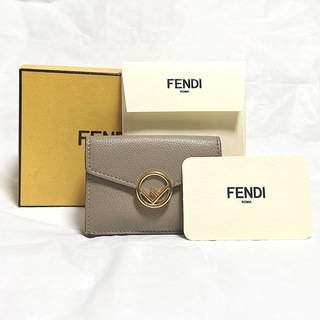 フェンディ(FENDI)のFENDI フェンディ F is 財布 三つ折り マイクロ ウォレット(財布)
