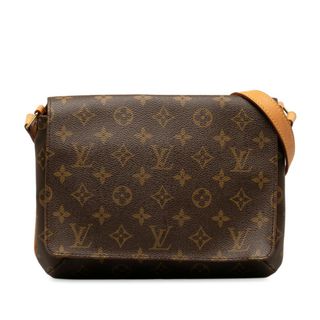 ルイヴィトン(LOUIS VUITTON)のルイ ヴィトン モノグラム ミュゼット タンゴ ショート ショルダーバッグ ハンドバッグ M51257 PVC レディース LOUIS VUITTON 【214-46535】(ショルダーバッグ)