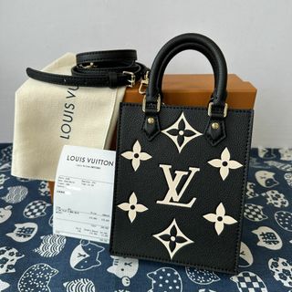 ルイヴィトン(LOUIS VUITTON)のルイヴィトン　プティット・サックプラ　モノグラムアンプラント  m57937(ハンドバッグ)