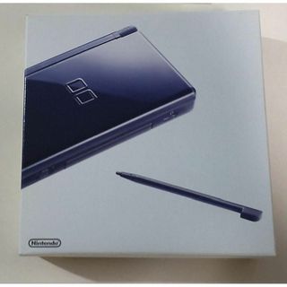 ニンテンドーDS(ニンテンドーDS)の【中古品・外箱、充電器付】美品 ニンテンドーDS LiteエナメルネービーA13(携帯用ゲーム機本体)