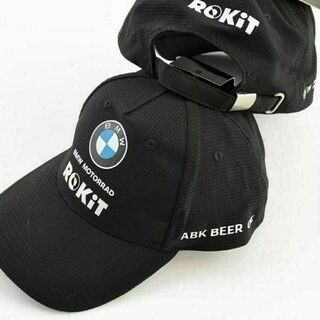 ビーエムダブリュー(BMW)のROKIT BMW Motorrad WSB BLACK 【キャップ】(キャップ)