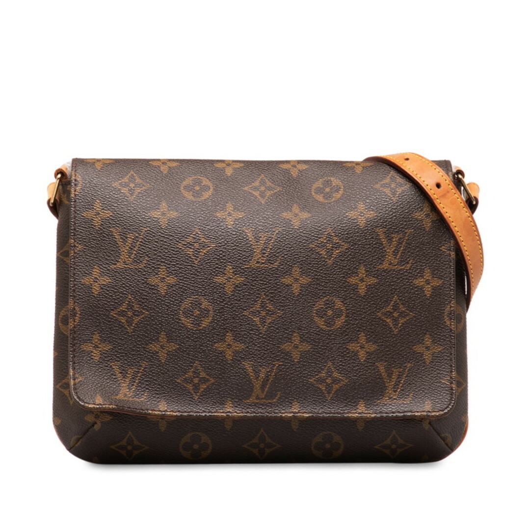 LOUIS VUITTON(ルイヴィトン)のルイ ヴィトン モノグラム ミュゼット タンゴ ショート ショルダーバッグ ハンドバッグ M51257 PVC レディース LOUIS VUITTON 【214-46557】 レディースのバッグ(ショルダーバッグ)の商品写真