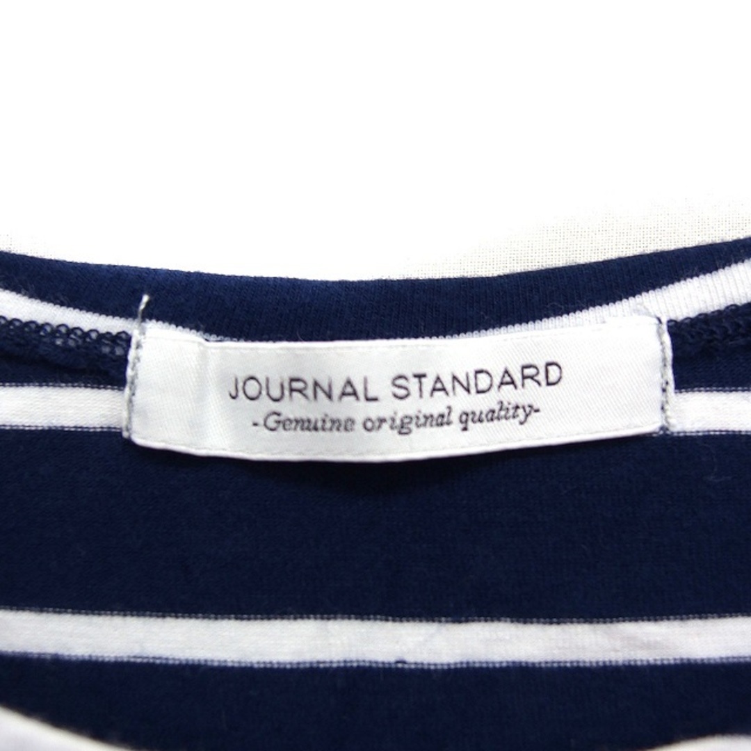 JOURNAL STANDARD(ジャーナルスタンダード)のジャーナルスタンダード JOURNAL STANDARD ボーダーニットTシャツ メンズのトップス(Tシャツ/カットソー(半袖/袖なし))の商品写真