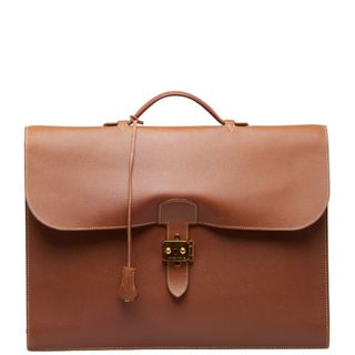 エルメス(Hermes)のエルメス サックアデペッシュ41 ブリーフケース ビジネスバッグ クシュベル メンズ HERMES 【230-46764】(ビジネスバッグ)