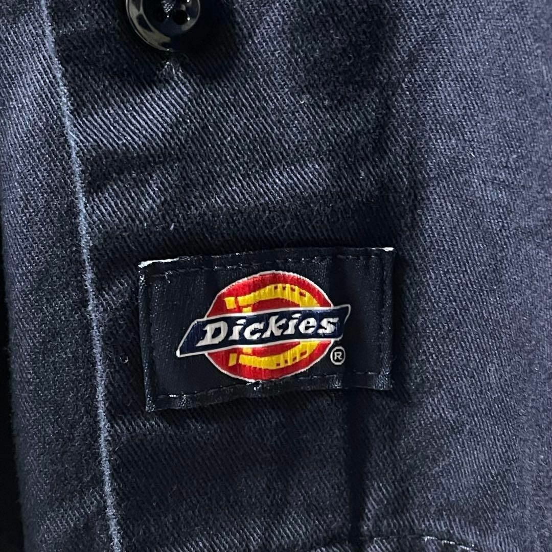 Dickies(ディッキーズ)のDICKIES USA古着 ビックサイズ長袖ワークシャツ 刺繍 2XL メンズ メンズのトップス(シャツ)の商品写真