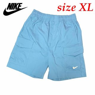 ナイキ(NIKE)の新品　XLサイズ　ナイキ　ウーブン ユーティリティ ショートパンツ　ブルー(ショートパンツ)