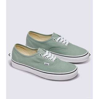 オーセンティック(AUTHENTIC（VANS）)のvans スニーカー　オーセンティック　グリーン　緑(スニーカー)