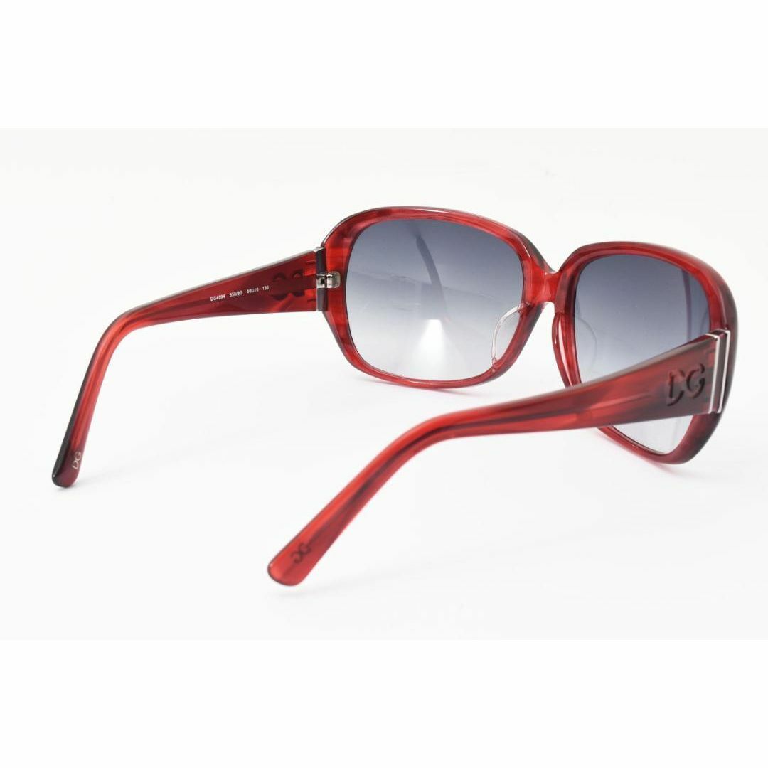 DOLCE&GABBANA(ドルチェアンドガッバーナ)のドルチェ&ガッバーナ　赤系　サングラス　眼鏡　ケース付き　アイウェア レディースのファッション小物(サングラス/メガネ)の商品写真