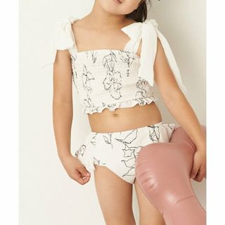 パルグループアウトレット(PAL GROUP OUTLET)の【ホワイトその他2】【Chico】Kids 肩リボンBACK開きトップス(その他)