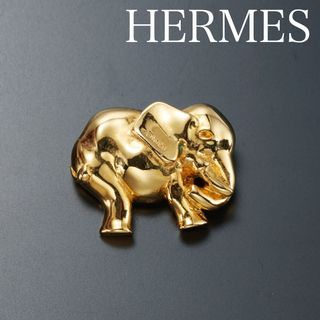 Hermes - エルメス エレファント ブローチ