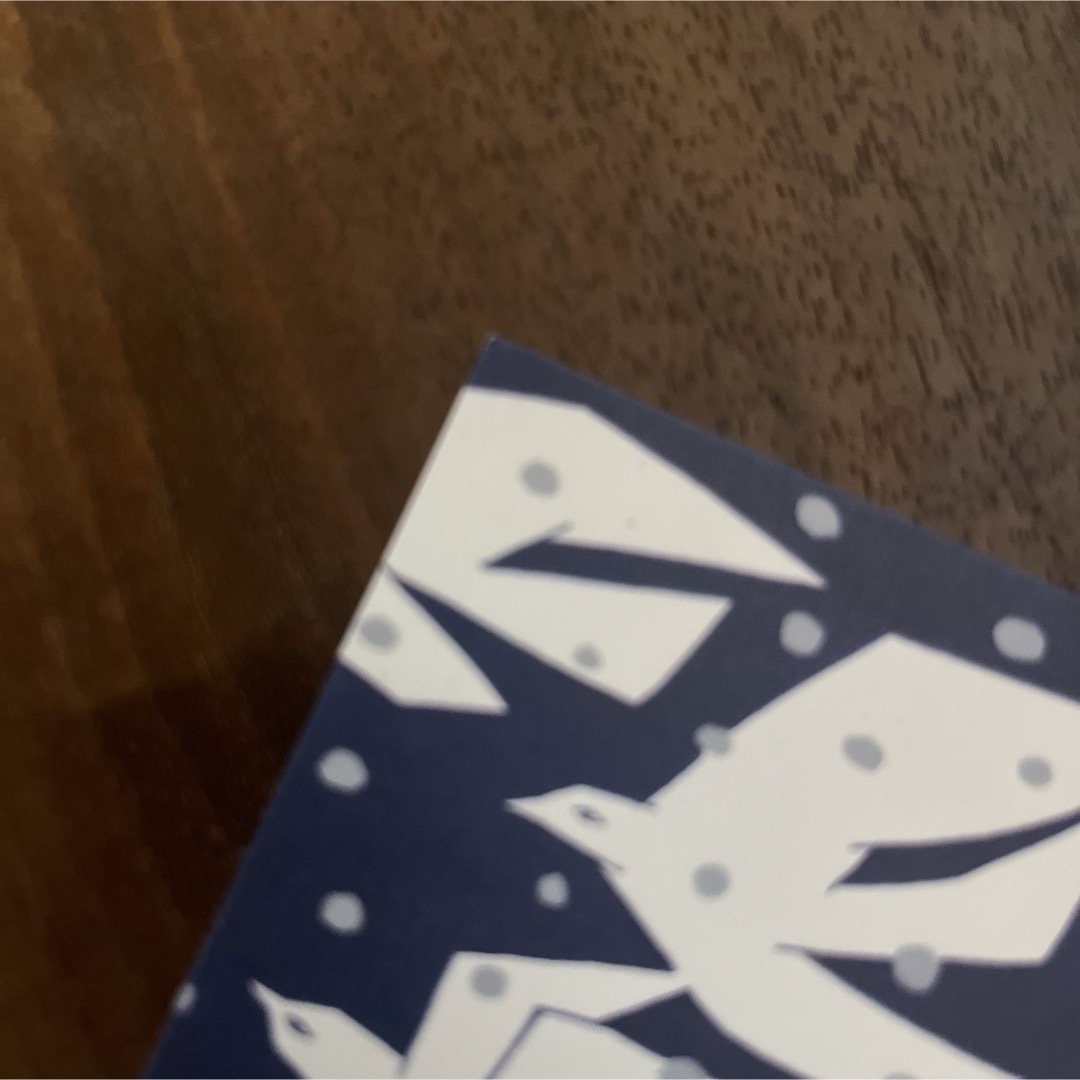 mina perhonen(ミナペルホネン)のミナペルホネン　ポストカード　「ミナのとり　リサの鳥」展 インテリア/住まい/日用品の文房具(その他)の商品写真
