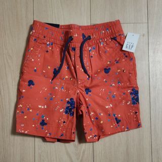 ギャップキッズ(GAP Kids)の新品 子供服 ディズニー ミッキー ハーフパンツ GAP 95(パンツ/スパッツ)