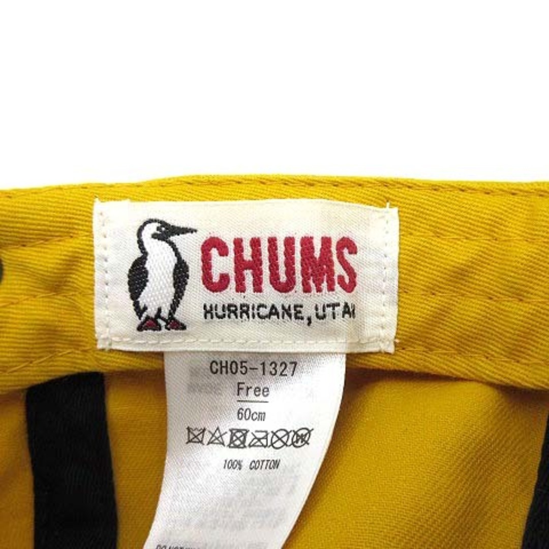 CHUMS(チャムス)のチャムス CHUMS サヨリワダ ブッシュ パイロット キャップ 帽子 イエロー レディースの帽子(キャップ)の商品写真