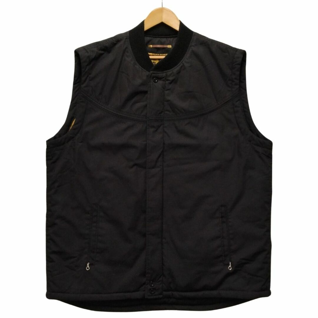 derby of San Francisco ダービーオブサンフランシスコ 300 VEST ベスト 黒/ゴールド サイズXXXXL 正規品 / 34033 メンズのジャケット/アウター(その他)の商品写真