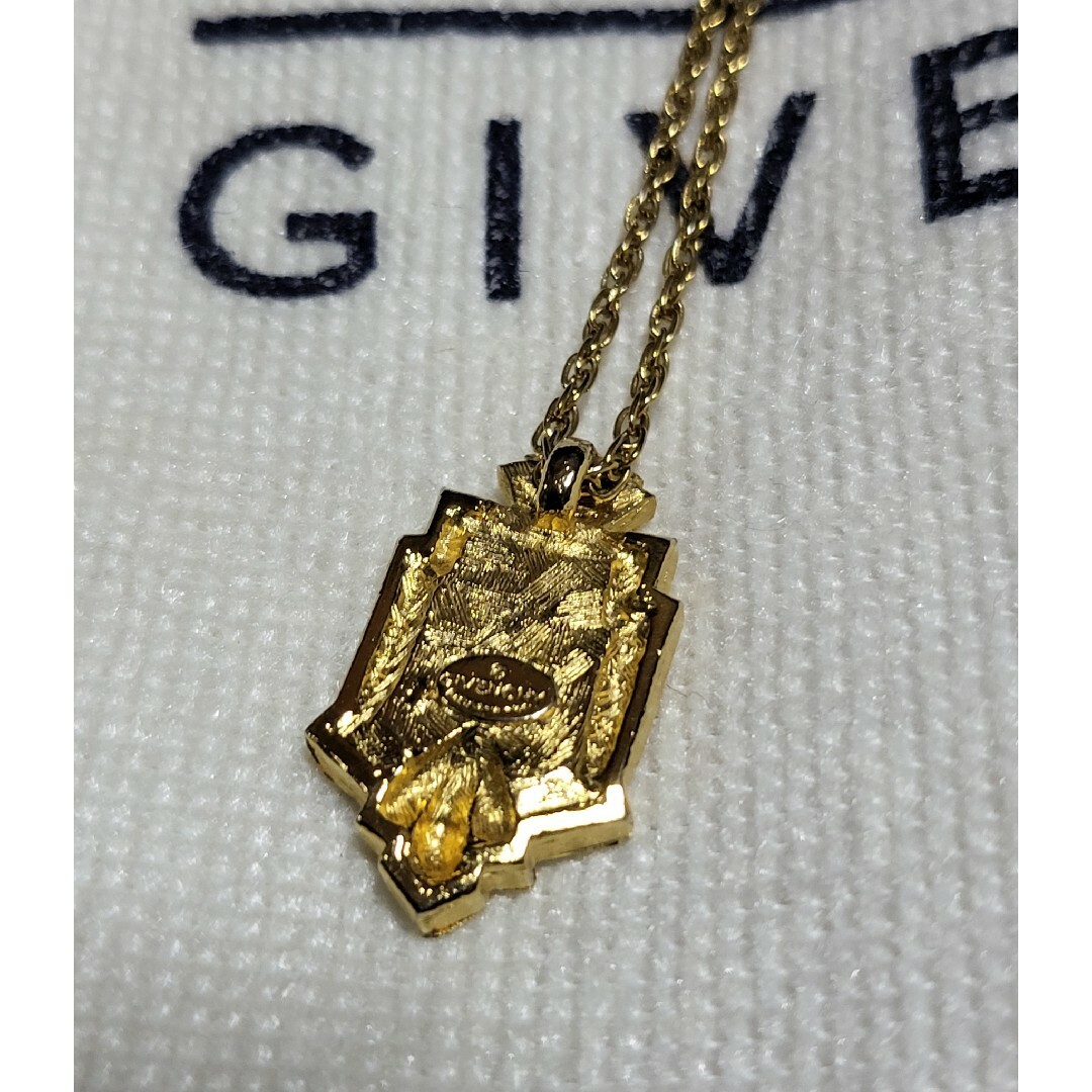 GIVENCHY(ジバンシィ)の◆GIVENCHY ジバンシィ◆4Gロゴ&ストーン ネックレス ゴールドカラー レディースのアクセサリー(ネックレス)の商品写真