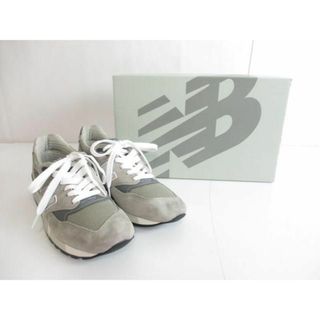  美品 ニューバランス New Balance MADE IN USA 998 U998GR スニーカー 26cm グレー メンズ(スニーカー)