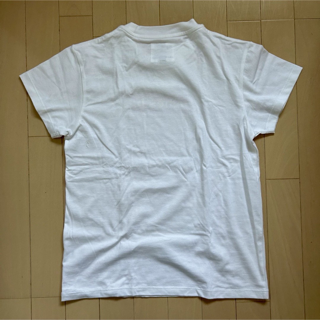 Adam et Rope'(アダムエロぺ)の【新品】agnes b.×ADAM ET ROPEコラボ☆ボックスロゴTシャツ レディースのトップス(Tシャツ(半袖/袖なし))の商品写真