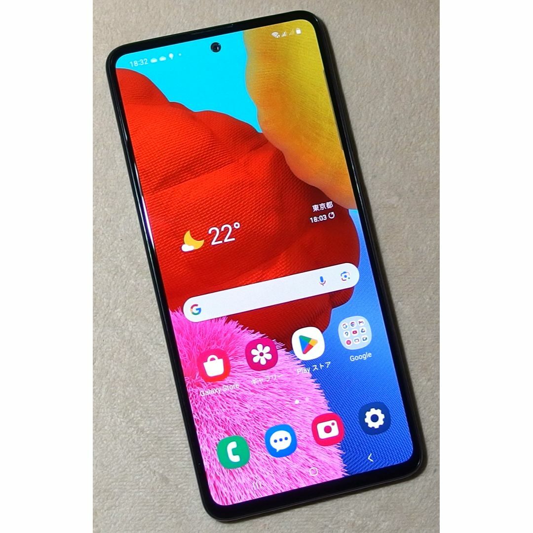 Galaxy A51(SM-A515F/DSN) Dual SIM Free スマホ/家電/カメラのスマートフォン/携帯電話(スマートフォン本体)の商品写真