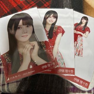 ノギザカフォーティーシックス(乃木坂46)の乃木坂46 生写真 柴田柚菜 真夏の全国ツアー2023衣装1 コンプ(キャラクターグッズ)