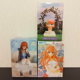 未開封　五等分の花嫁　フィギュア　3種セット　まとめ売り(アニメ/ゲーム)