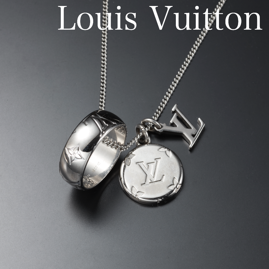 LOUIS VUITTON(ルイヴィトン)のルイヴィトン  モノグラム リングネックレス レディースのアクセサリー(ネックレス)の商品写真