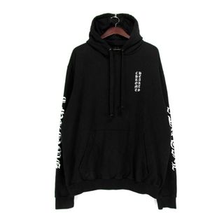 クロムハーツ(Chrome Hearts)のクロムハーツ CHROME HEARTS ■ 【 SWTSHRT PLVR 】 アーム ロゴ プリント プルオーバー スウェット フーディ パーカー w18489(パーカー)